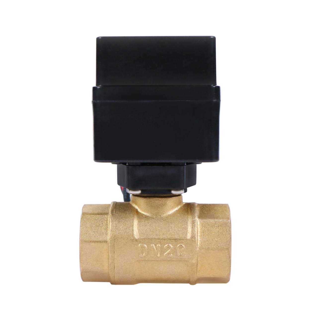 U.S. Solid Motorized Ball Valve Brass Ball Valve with Standard Port 9-36v Ac/dc - Zenithce
