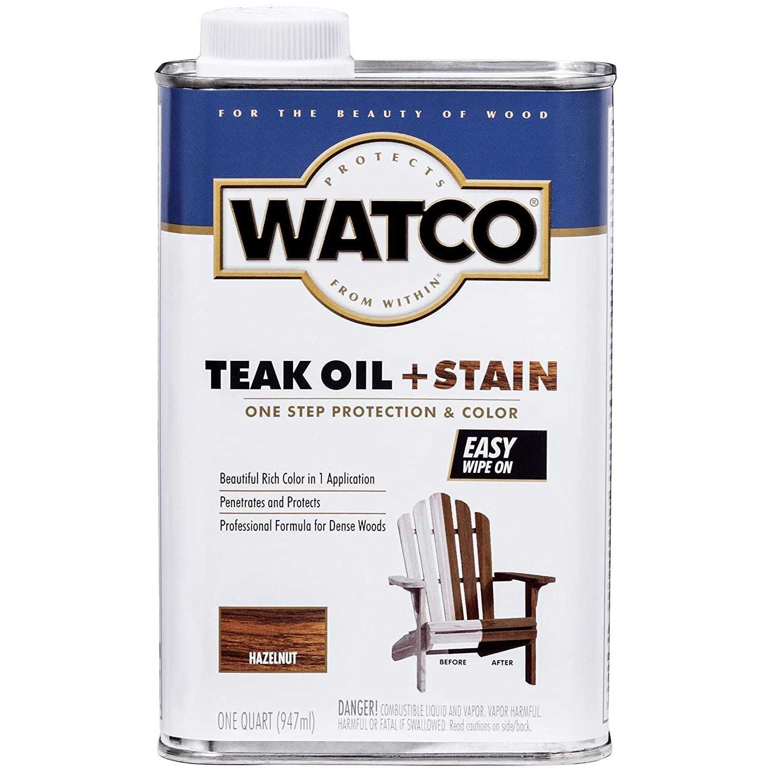 Watco Teak Oil Finish - Zenithce