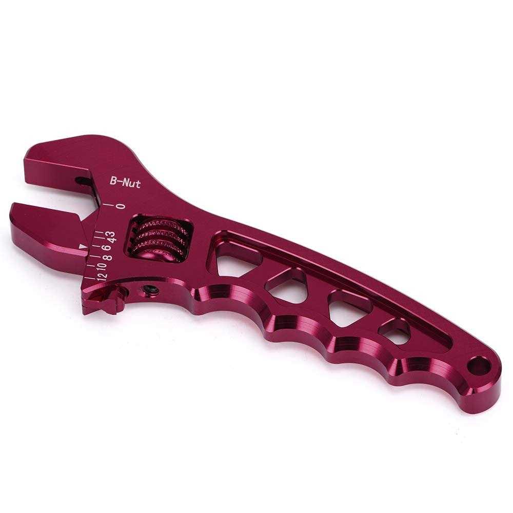 PTNHZ Adjustable Lightweight Aluminum AN3-AN12 Wrench hose Fitting tool spanner - Zenithce