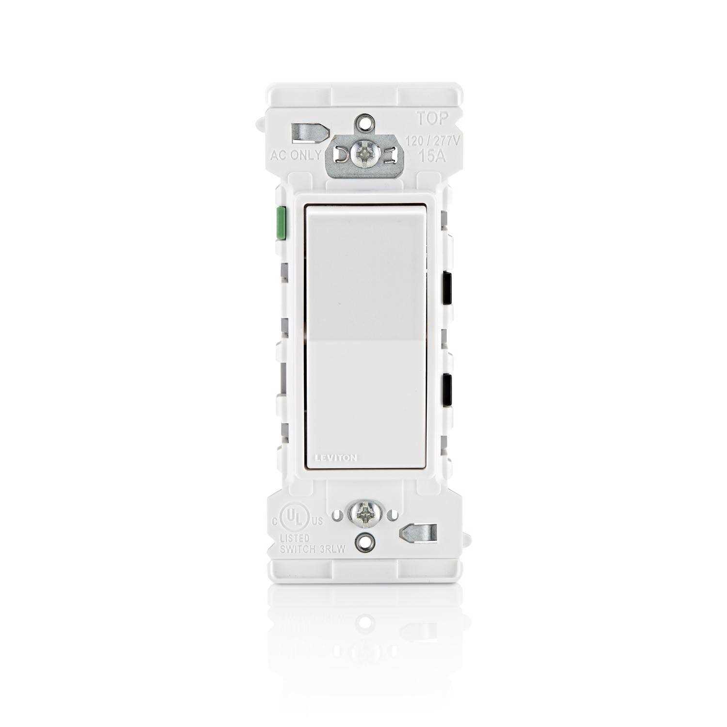 Leviton Decora Edge 15 Amp Tamper-Resistant Duplex Outlet - Zenithce