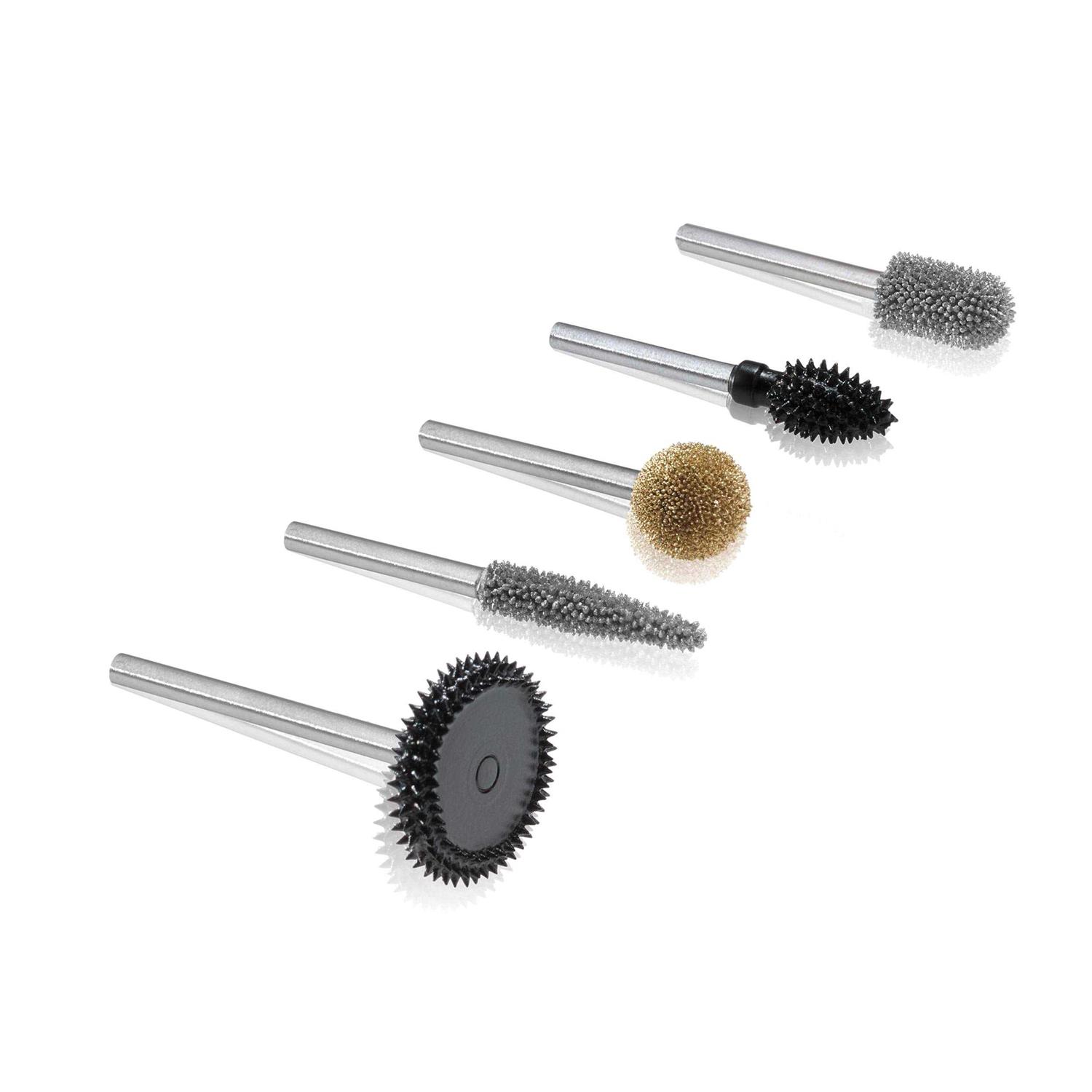 Kutzall 1/4 Shank 3-Piece Very Coarse Burr Kit - Zenithce