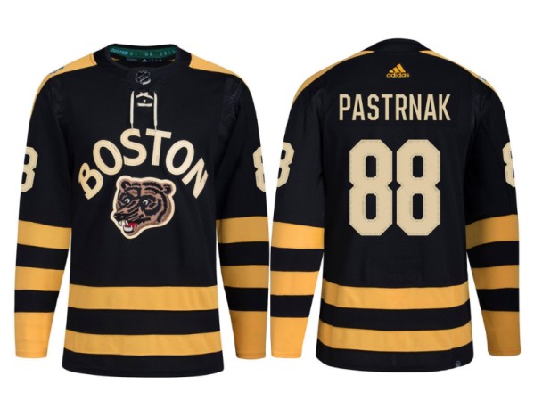 Boston Bruins #88 David Pastrnak Black Classic Primegreen Stitched Jersey - Zenithce