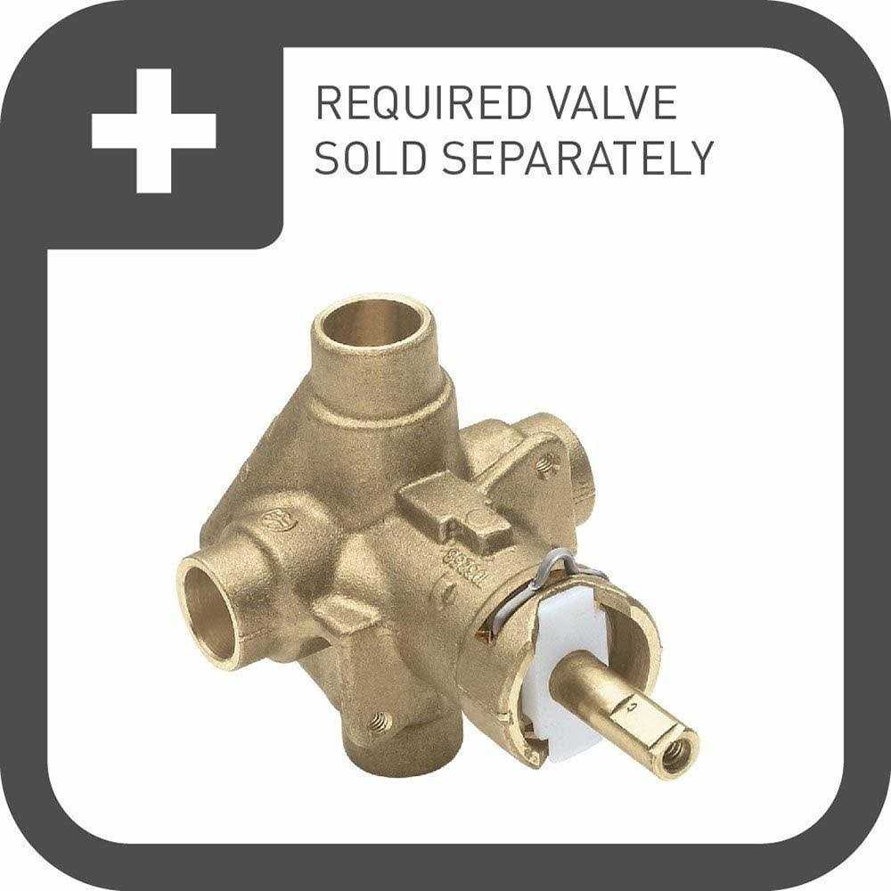 Moen Align Chrome Moentrol Valve Trim T3291 - Zenithce
