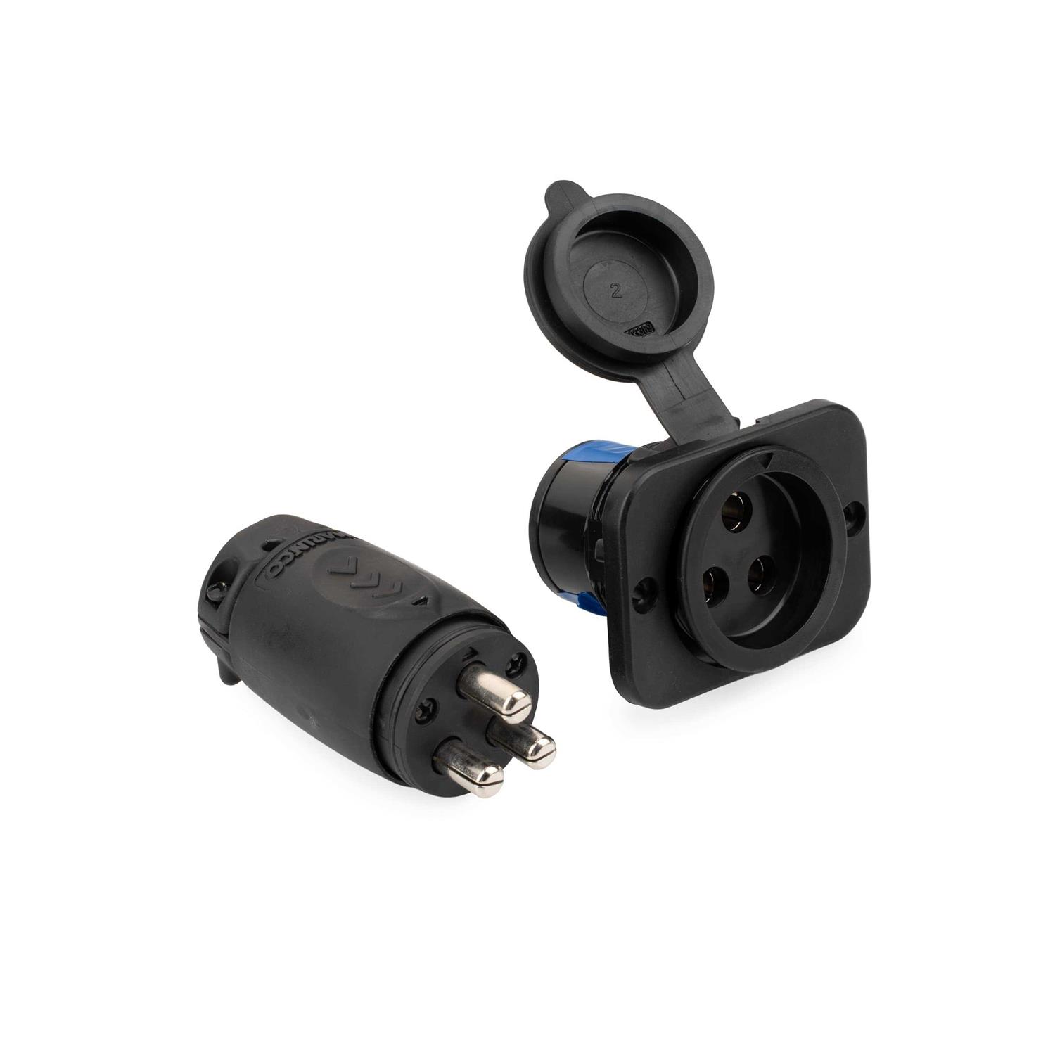 Marinco 6353ELRV 50A Standard Inlet - Zenithce