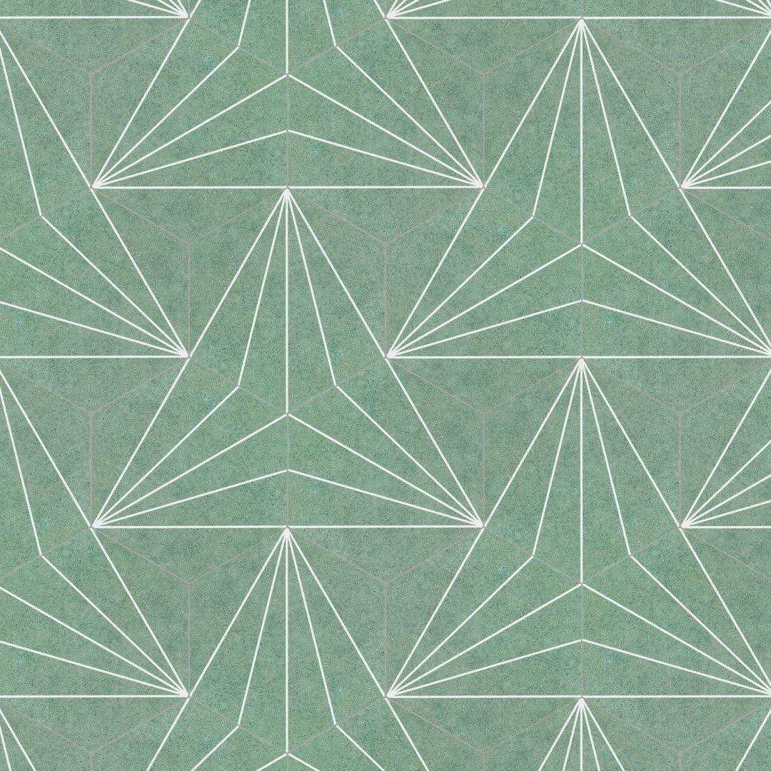 Merola Tile Aster Hex Porcelain Floor and Wall Tile - Zenithce