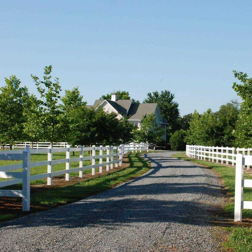 Weatherables 3.5 ft. H x White Vinyl Railing Kit - Zenithce