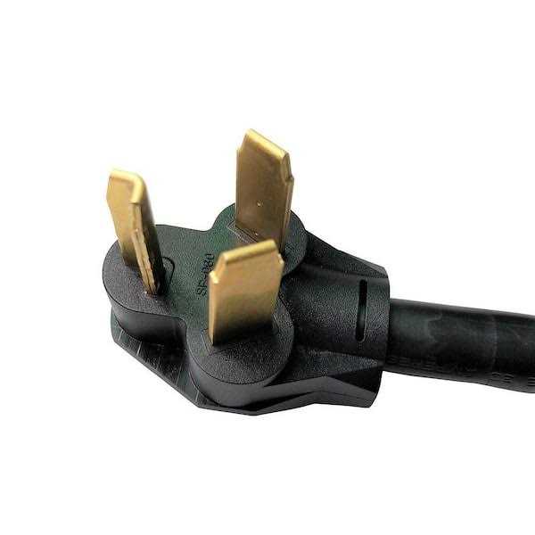 parkworld 1 ft. 10/3 3-Wire 110/125-Volt to 220/250-Volt Power Converter 2x NEMA 5-15P to 14-50R V-Adapter Cord - Zenithce