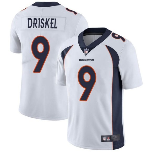 Denver Broncos #9 Jeff Driskel White Vapor Untouchable Limited Stitched Jersey - Zenithce