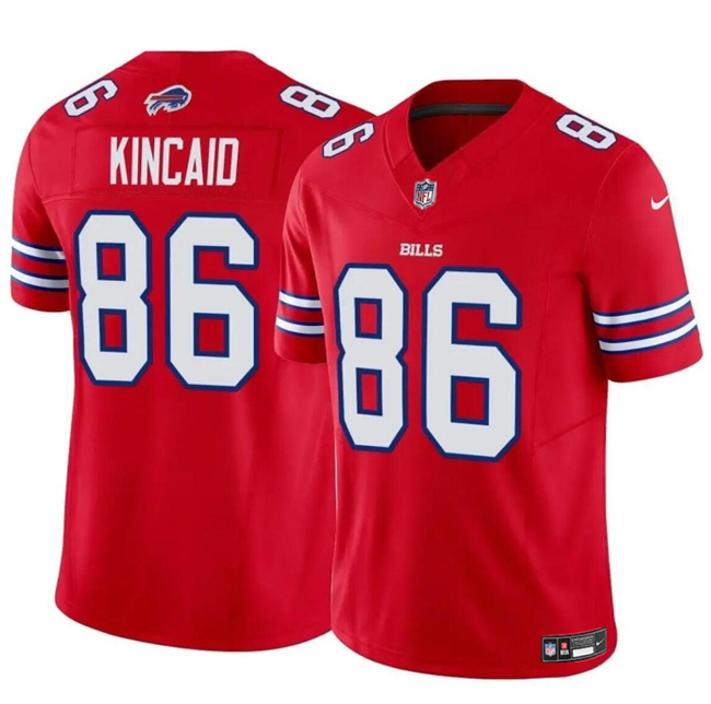 Buffalo Bills #86 Dalton Kincaid Red 2024 F.U.S.E. Vapor Untouchable Limited Stitched Jersey - Zenithce