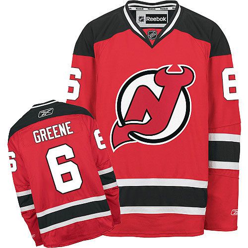 Devils #6 Andy Greene Red Home Stitched Jersey - Zenithce
