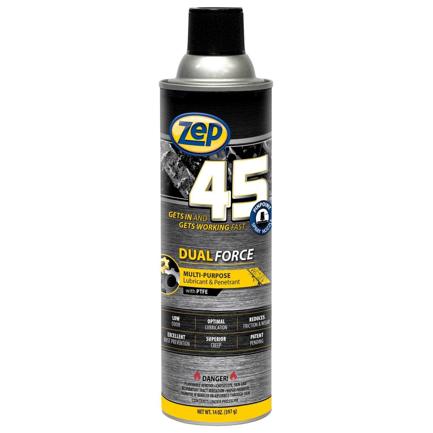 Zep 45 Dual-Force Lubricant/Penetrant 374301 - Zenithce
