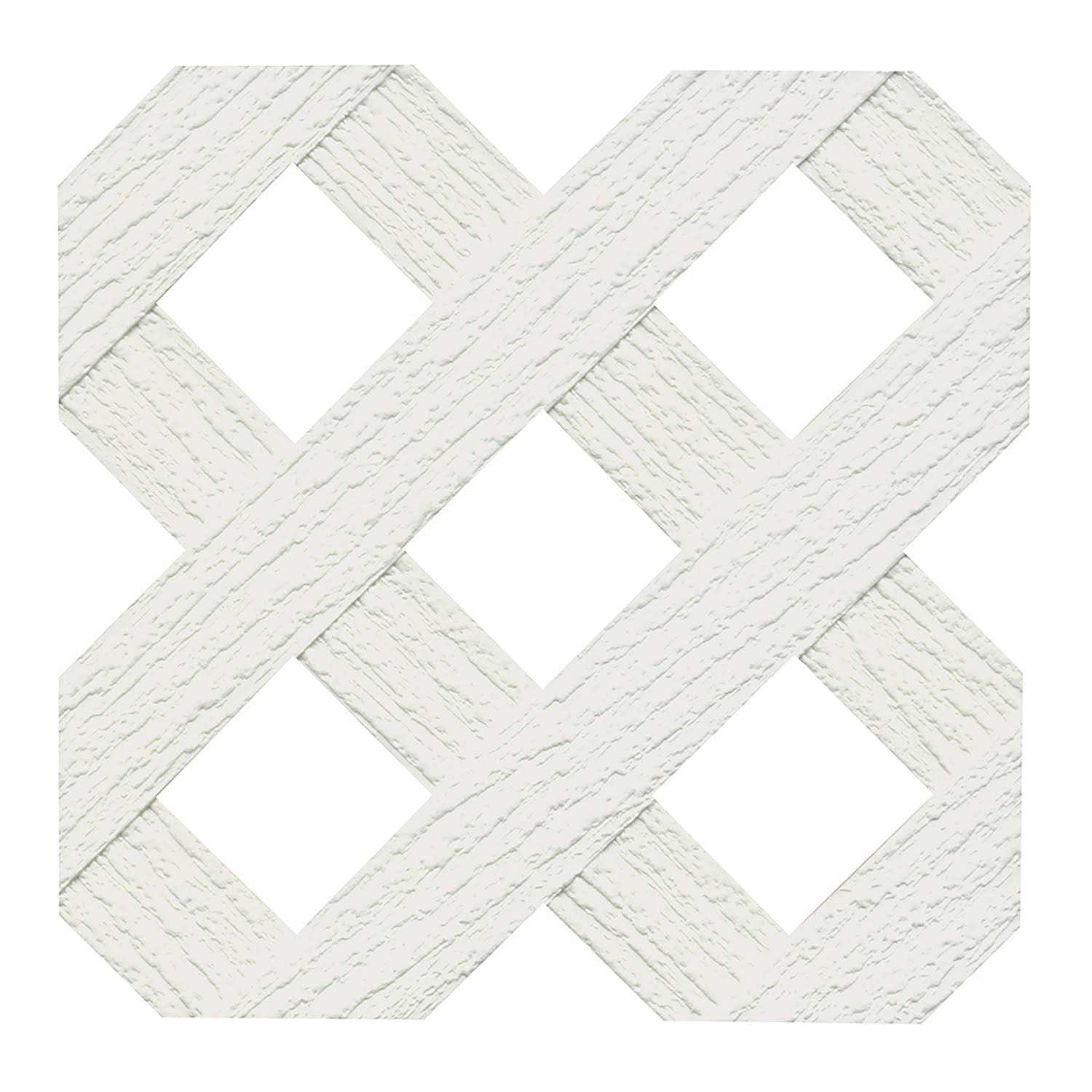 Veranda 4 ft. x 8 ft Garden Vinyl Lattice - Zenithce