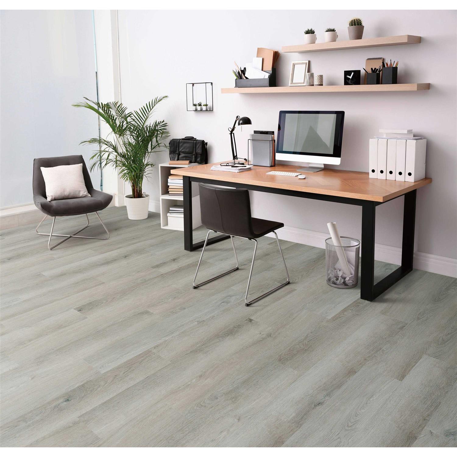 Style Selections Torin Gray 12-in x 24-in Polished Porcelain Marble Look Tile JJ-TLL - Zenithce