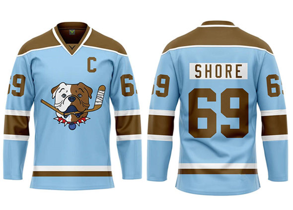 Sudbury Bulldogs #69 Shore Blue Jersey - Zenithce