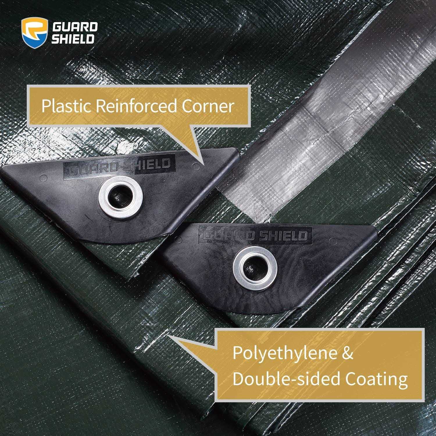 Guard Shield Tarp Multi Purpose Waterproof Poly Tarp Cover - Zenithce