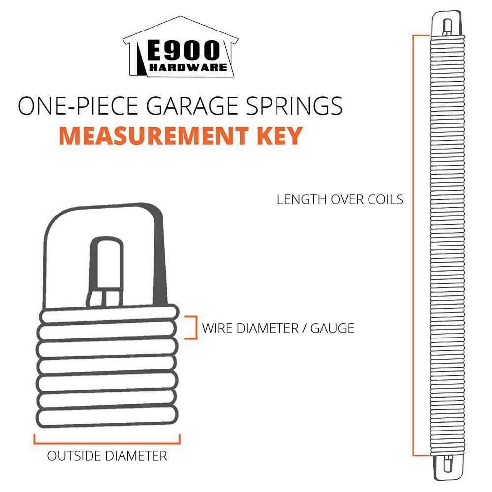 E900 Hardware E900 Universal One-Piece Garage Door Hardware Kit E900-R - Zenithce