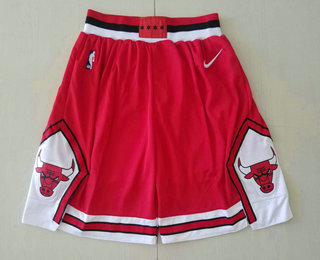 Chicago Bulls Red 2019 Swingman Stitched Shorts - Zenithce