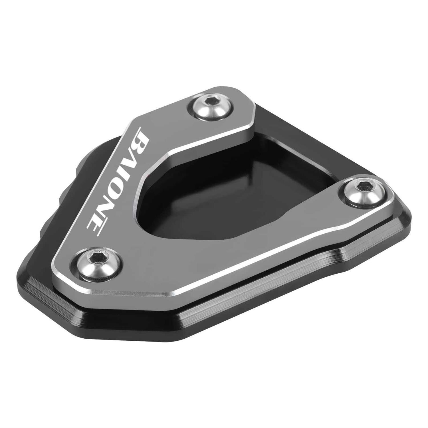 Worldmotop Motorcycle Kickstand Pad Support Foot Extension Enlarger for Bmw G310gs G310 Gs 2017-2021 Side Stand Plate Pad - Zenithce