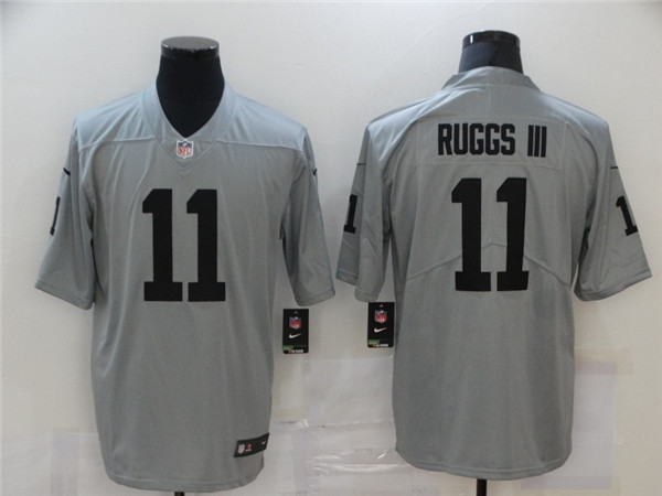 Las Vegas Raiders #11 Henry Ruggs III Grey Limited Stitched Jersey - Zenithce