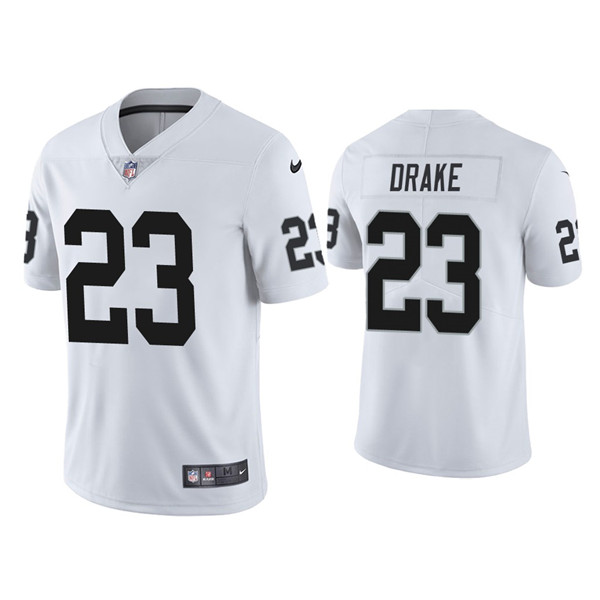 Las Vegas Raiders #23 Kenyan Drake White Vapor Untouchable Limited Stitched Football Jersey - Zenithce