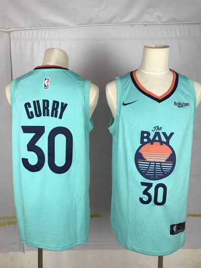 Golden State Warriors #30 Stephen Curry Green 2020 Swingman NEW Stitched Jersey - Zenithce