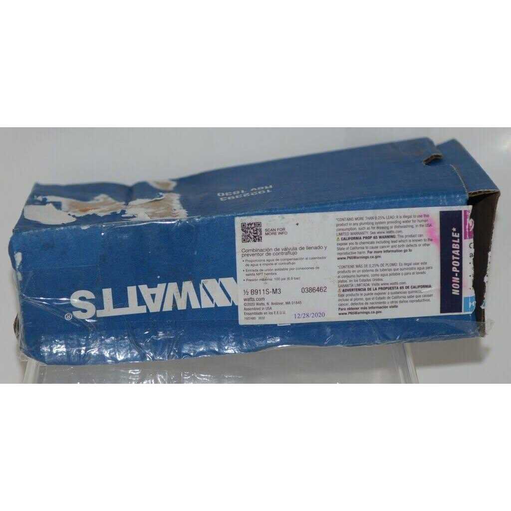 Watts 0386421 TB1156F 1/2 Bronze High Capacity Feed Water Pressure Regulator - Zenithce