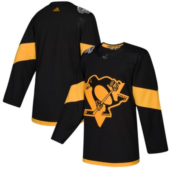 Pittsburgh Penguins Black 2019 Stadium Series Stitched Jersey - Zenithce
