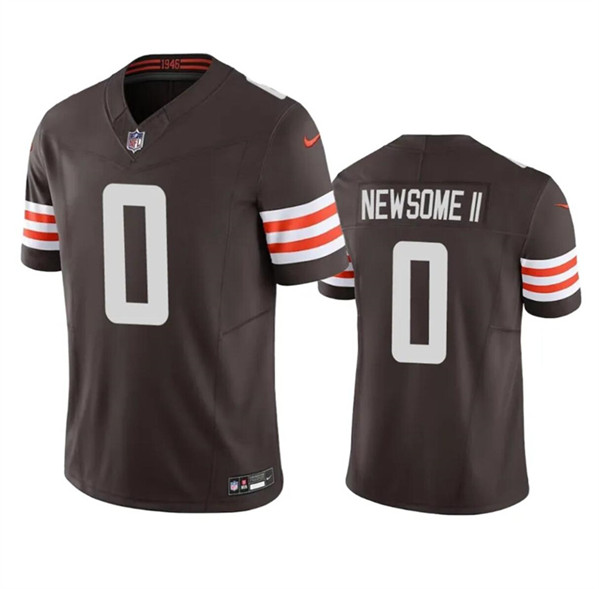 Cleveland Browns #0 Greg Newsome II Brown 2023 F.U.S.E. Vapor Untouchable Limited Stitched Jersey - Zenithce