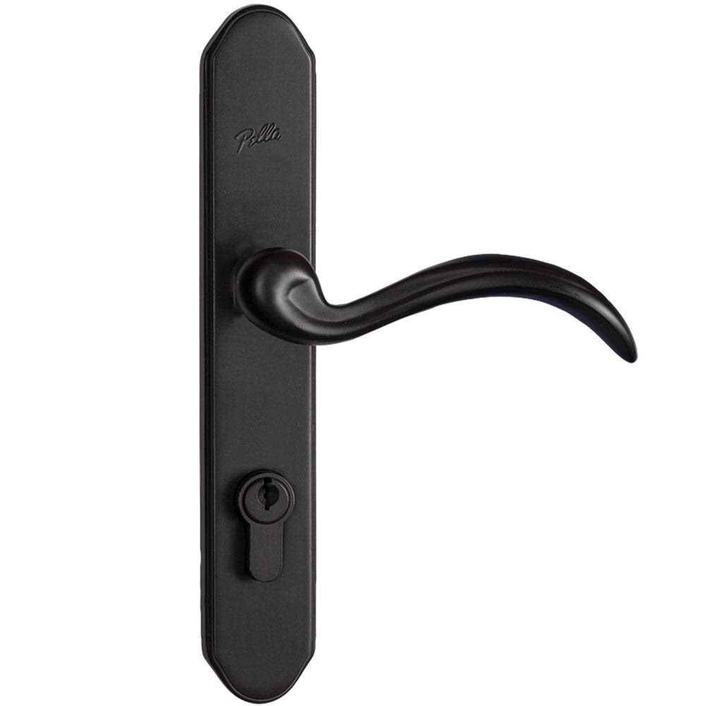 Pella Select 36-in x 81-in Black Full-view Aluminum Storm Door 6000LE052 - Zenithce