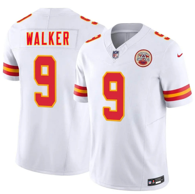 Kansas City Chiefs #9 Kenneth Walker III White 2026 F.U.S.E. Vapor Untouchable Limited Stitched Jersey - Zenithce
