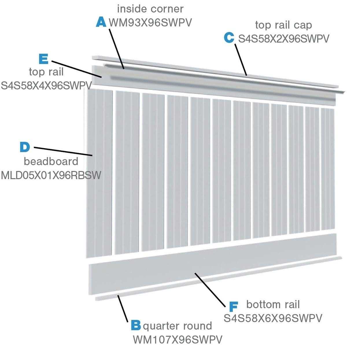 Ekena Millwork CRH07X40BT Crosshead, 40 Bottom Width x 44 Top Width - Zenithce