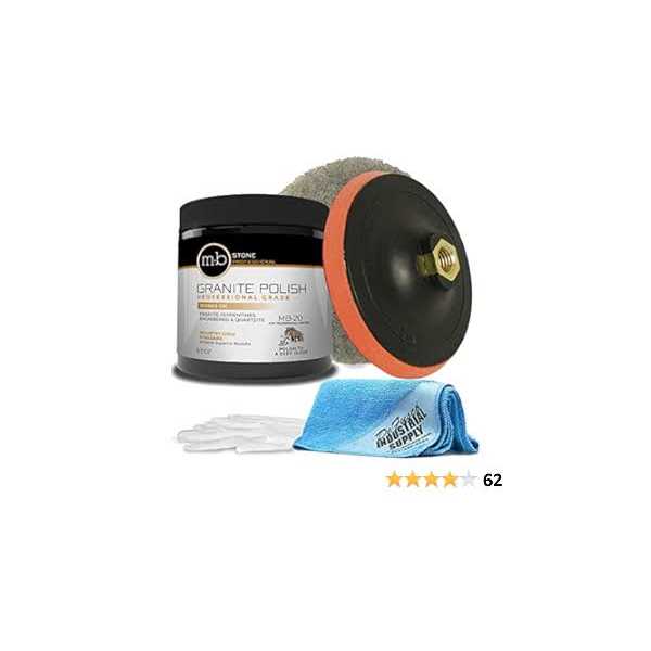 MB Stone Care Marble Polishing Powder Mb-11 8oz Marble Polish - Zenithce