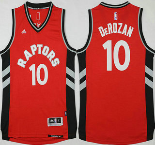 Toronto Raptors #10 Demar DeRozan Revolution 30 Swingman 2015-16 New Red Jersey - Zenithce