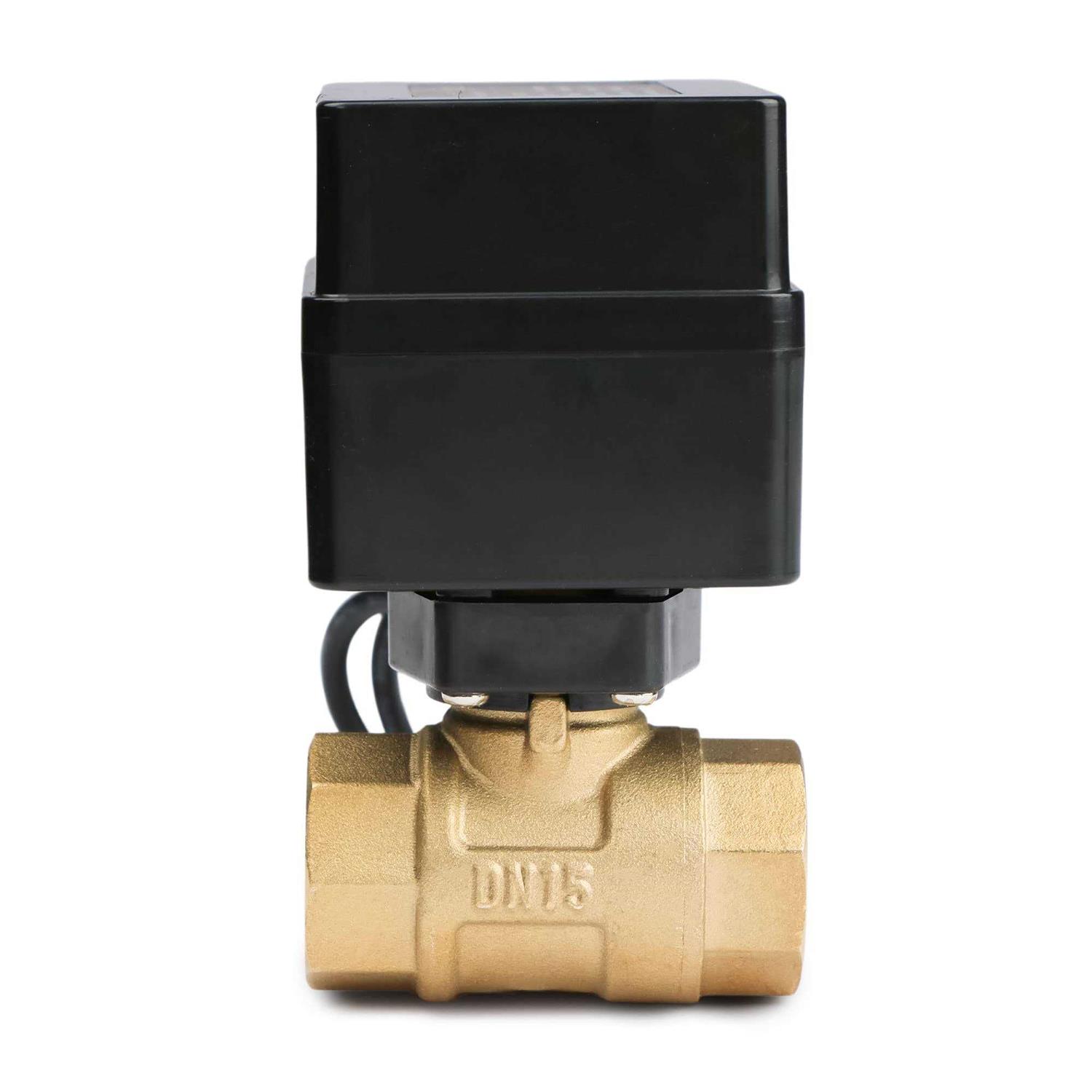 U.s. Solid Electric Solenoid Valve 3/8 12V DC Solenoid Valve Brass Body Normally Closed - Zenithce
