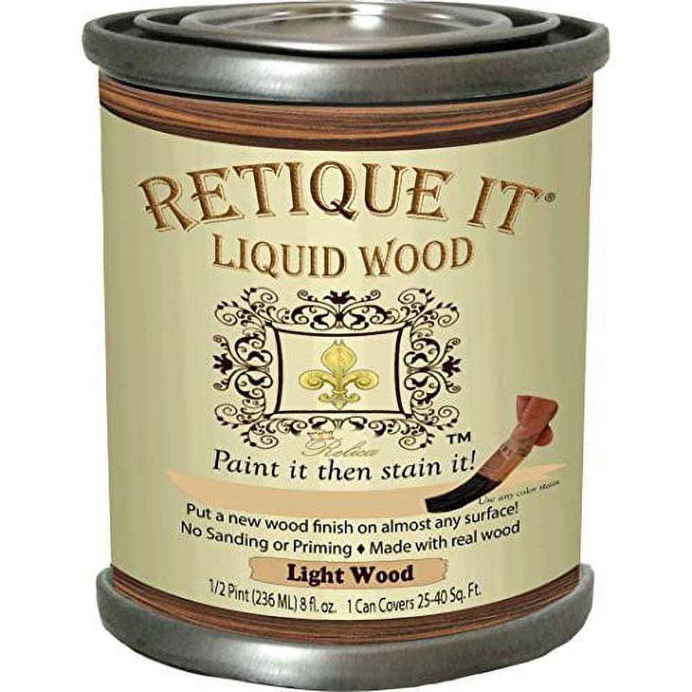 Retique It Liquid Wood Wood Paint It Then Stain It - Zenithce