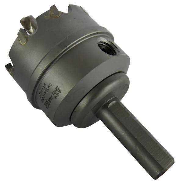 Drill America 5/8 HSS 1/2 Straight Shank Bridge Reamer DWRRBSS58 - Zenithce
