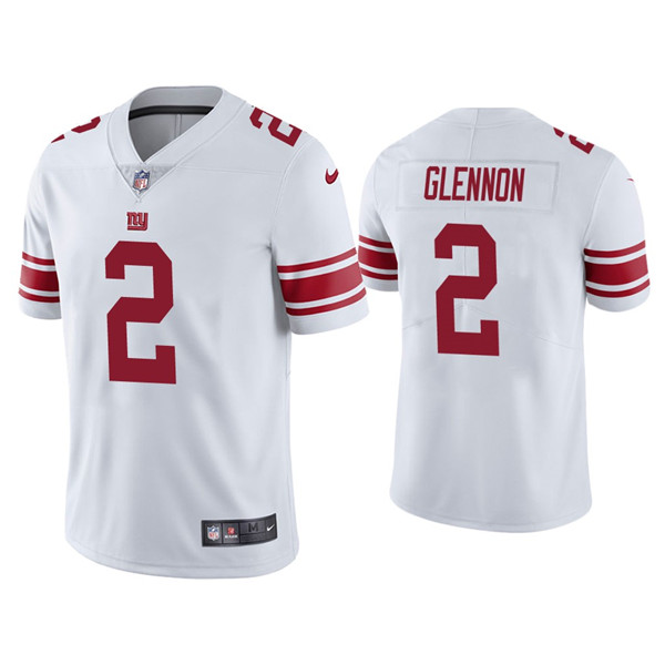 New York Giants #2 Mike Glennon White Vapor Untouchable Limited Stitched Jersey - Zenithce