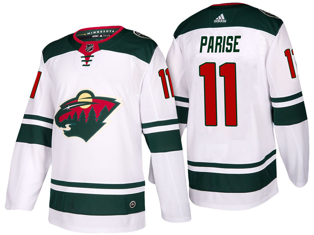 Minnesota Wild #11 Zach Parise White Stitched Adidas Jersey - Zenithce