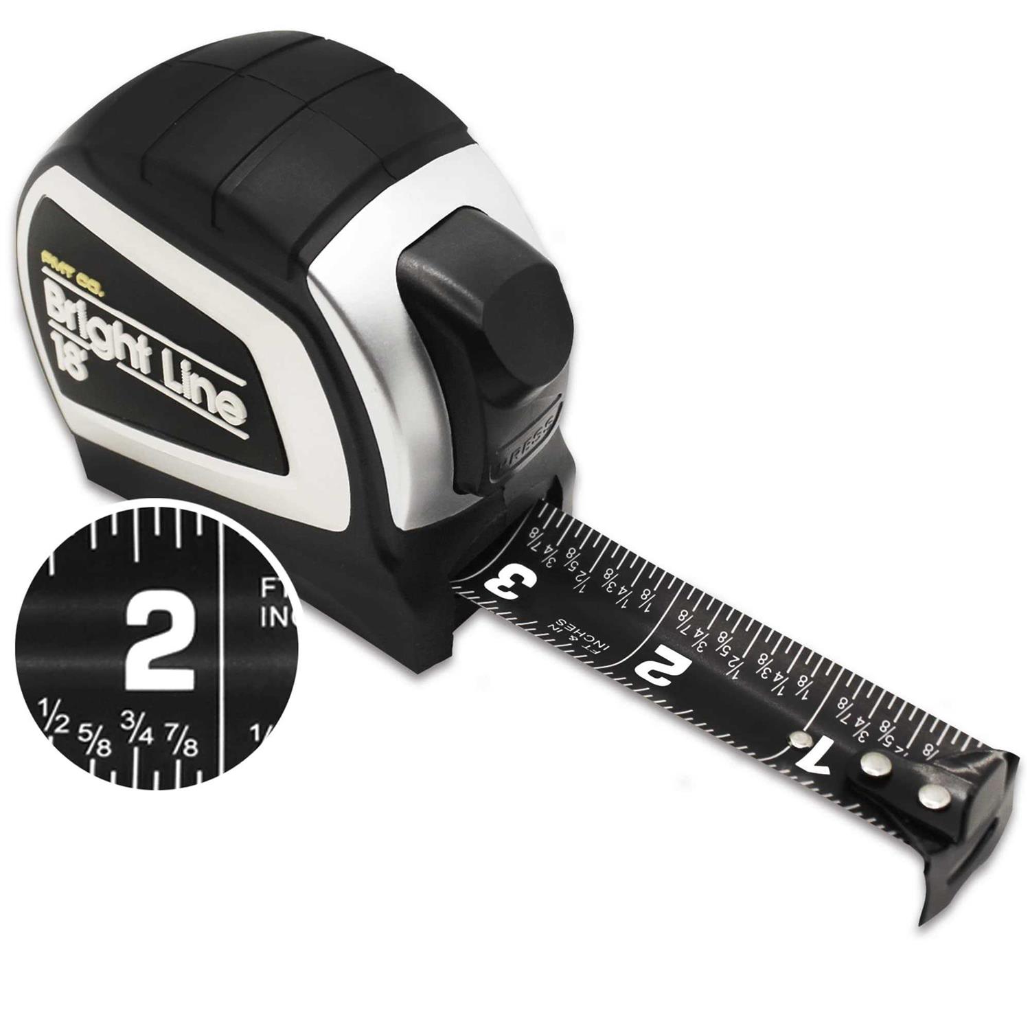 Perfect Measuring Tape Double Sided Tape Measure with Fractions All Purpose - Zenithce