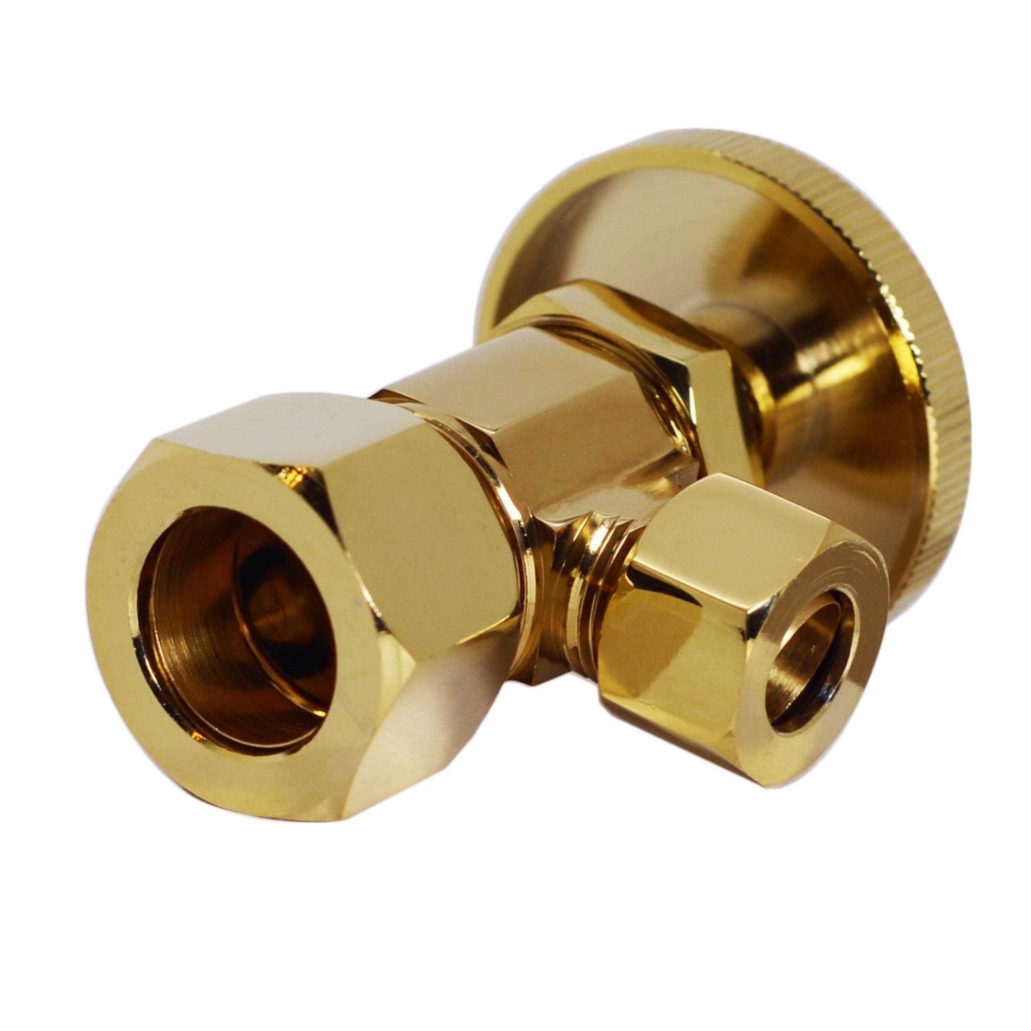 Westbrass Brass P-Trap 1/4-Turn Lavatory Kit Valves/Risers D1838QRL - Zenithce