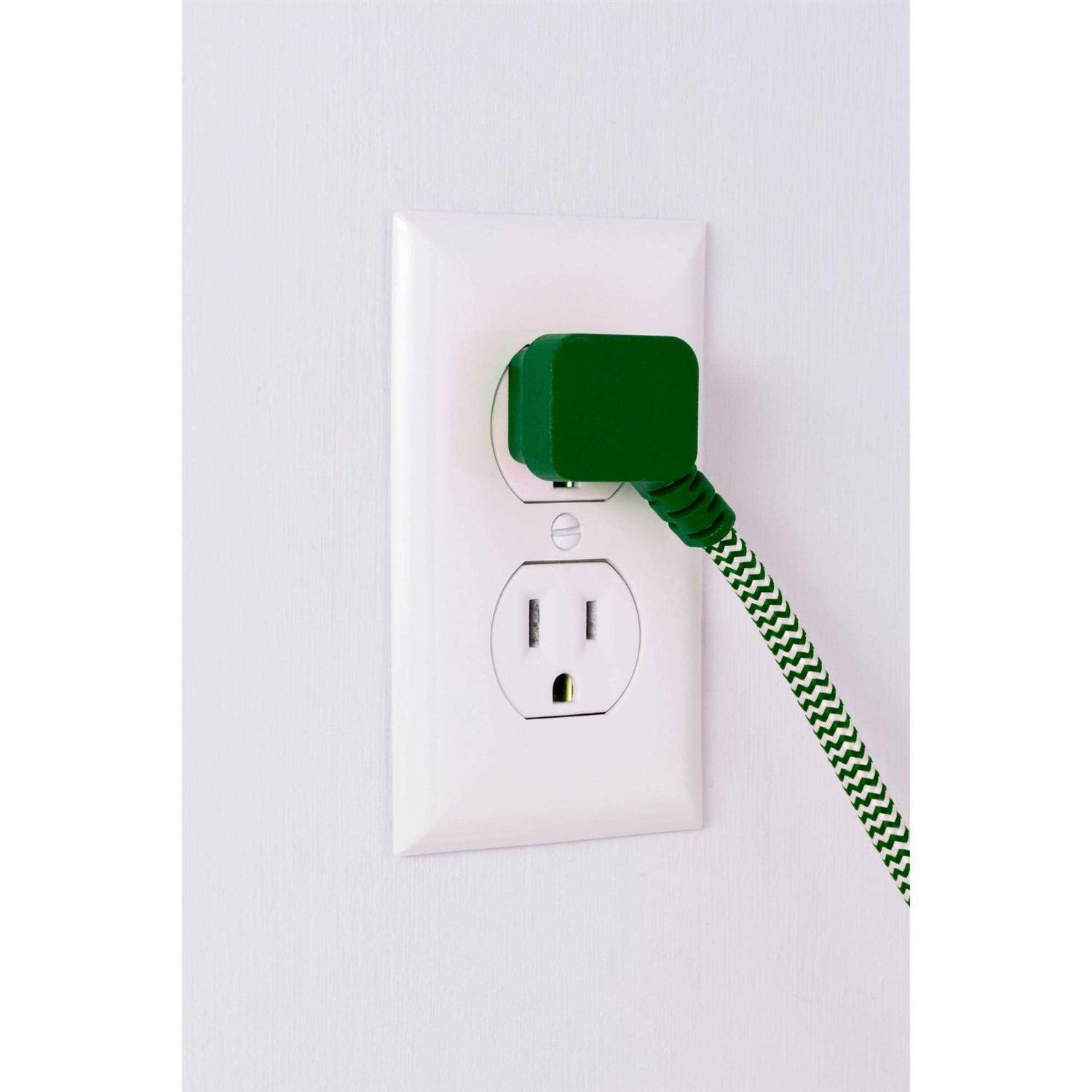 Philips Heavy-Duty Grounded 3-Outlet T-Tap Green - Zenithce