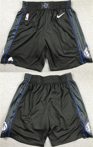 Dallas Mavericks Navy Shorts (Run Small) - Zenithce