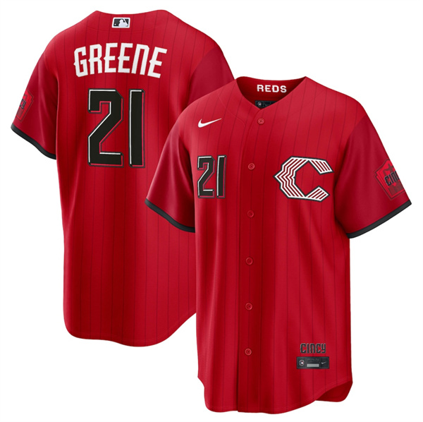 Cincinnati Reds #21 Hunter Greene Red 2026 City Connect Stadium Stitched Jersey - Zenithce