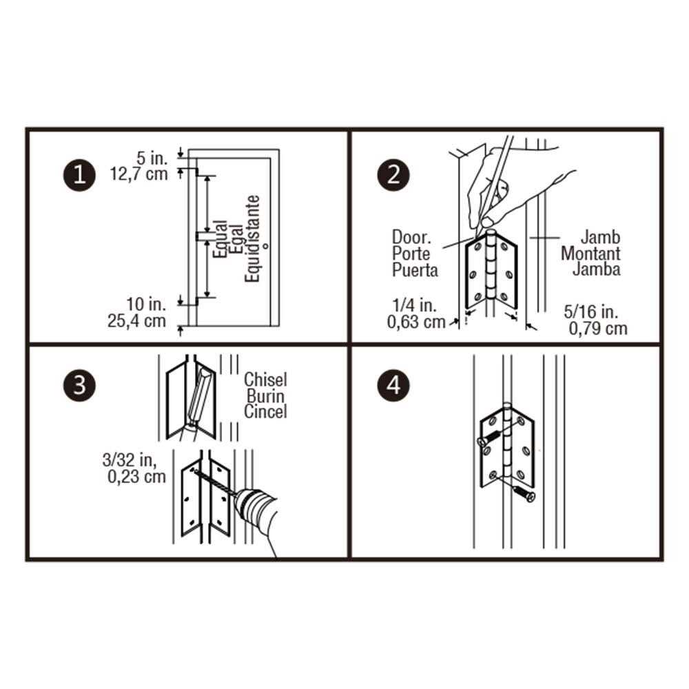 Gatehouse Matte Black Steel Mortise Door Hinge 5/8 Radius - Zenithce