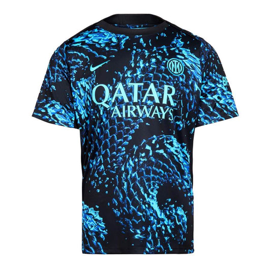 Inter Milan Pre Match Neon Blue Soccer jersey 2025/26 - Zenithce
