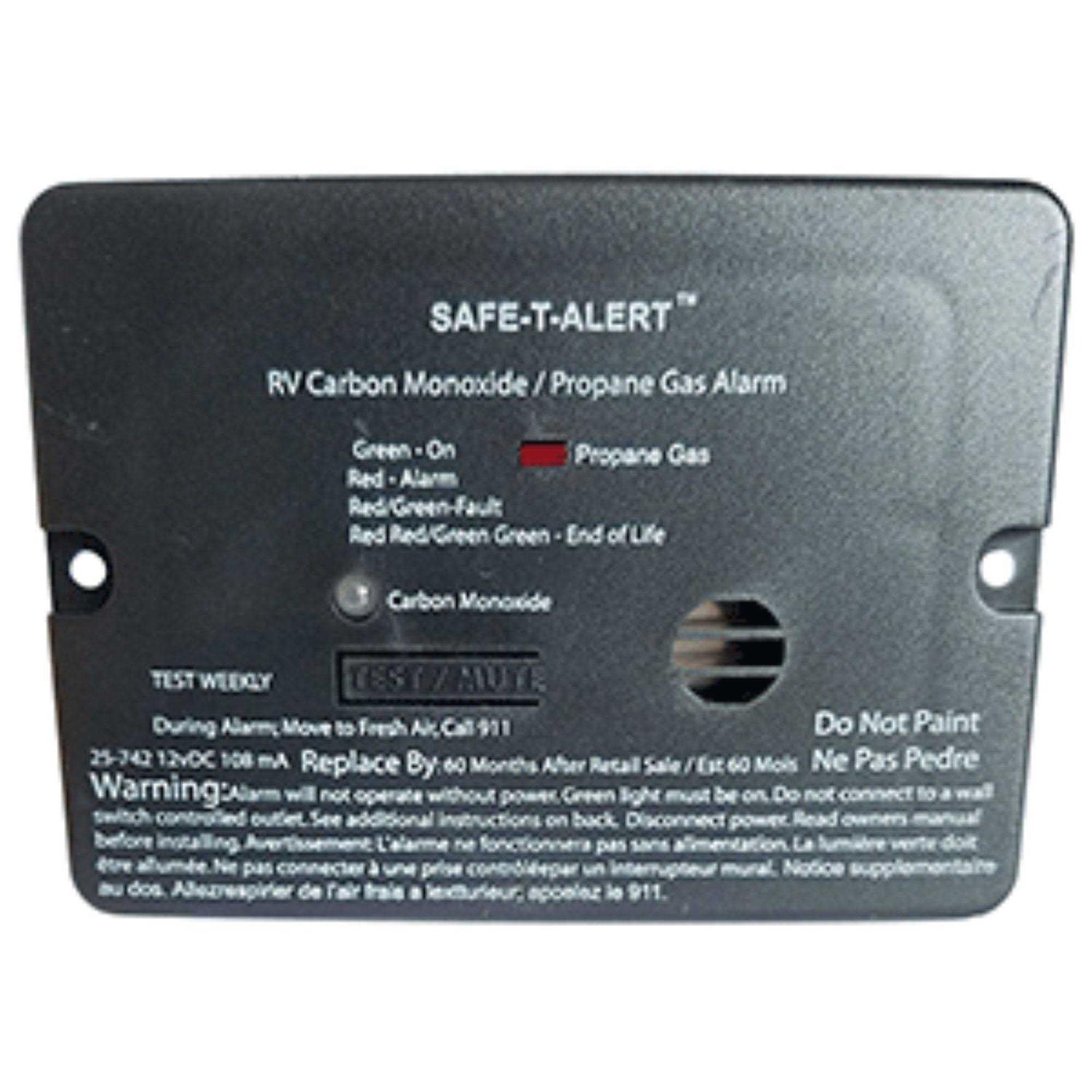 Safe-T-Alert 45-Series Combo Carbon Monoxide Propane Alarm Surface Mount - Zenithce