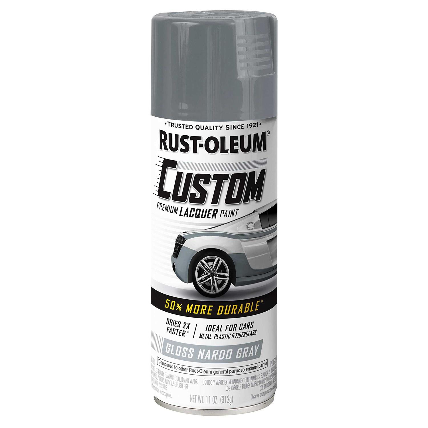Rust-Oleum Automotive Custom Lacquer Metallic Gold Spray Paint - Zenithce
