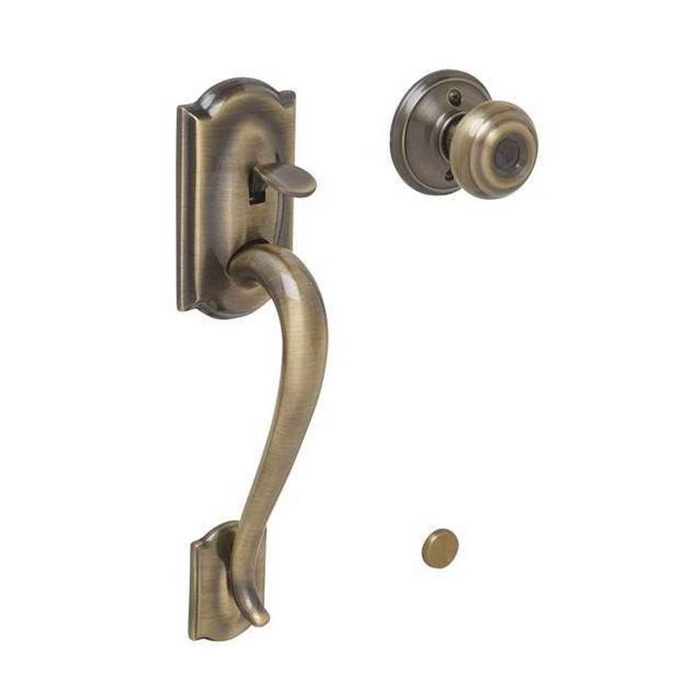 Schlage FE285-CAM-Acc-LH Camelot Lower Handleset for Schlage Deadbolts - Zenithce