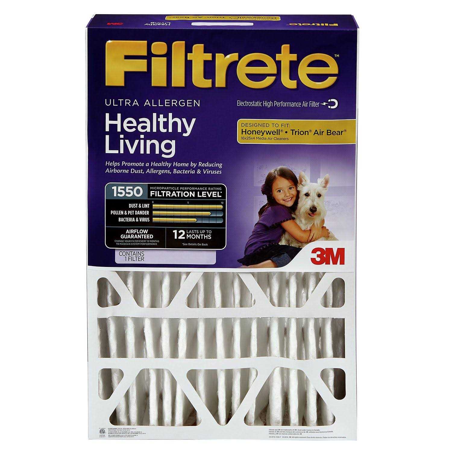 Filtrete Allergen Reduction Filter - Zenithce