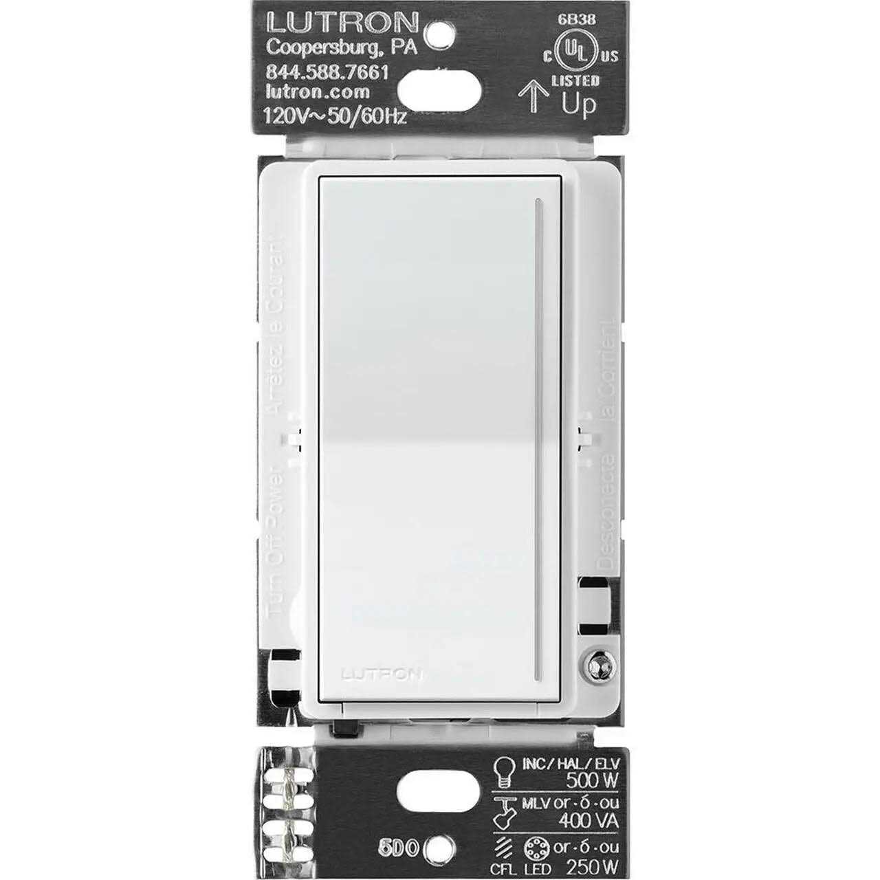 Lutron STCL-153PH-WH Sunnata LED+ Touch Dimmer - Zenithce